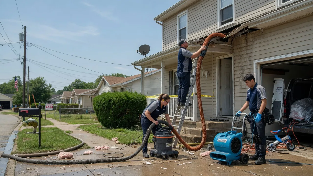 Water Damage Restoration in Franklin, MA near me